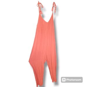 Lightweight Baggy Jumpsuit 100% Rayon - Derek 🤍 Heart XL